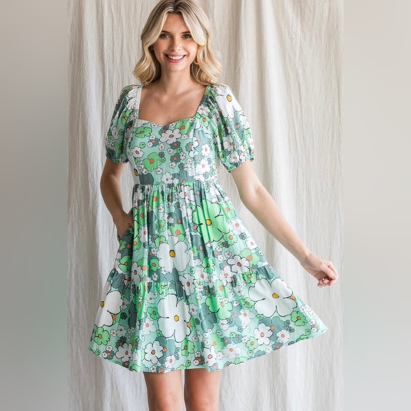 JODIFL | Dresses | Primavera Floral Mini Dress | Poshmark